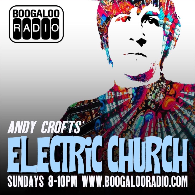 Electric Church on Sundays news item at Andy Crofts