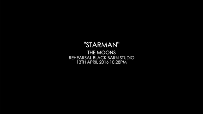The Moons - Starman video at Andy Crofts